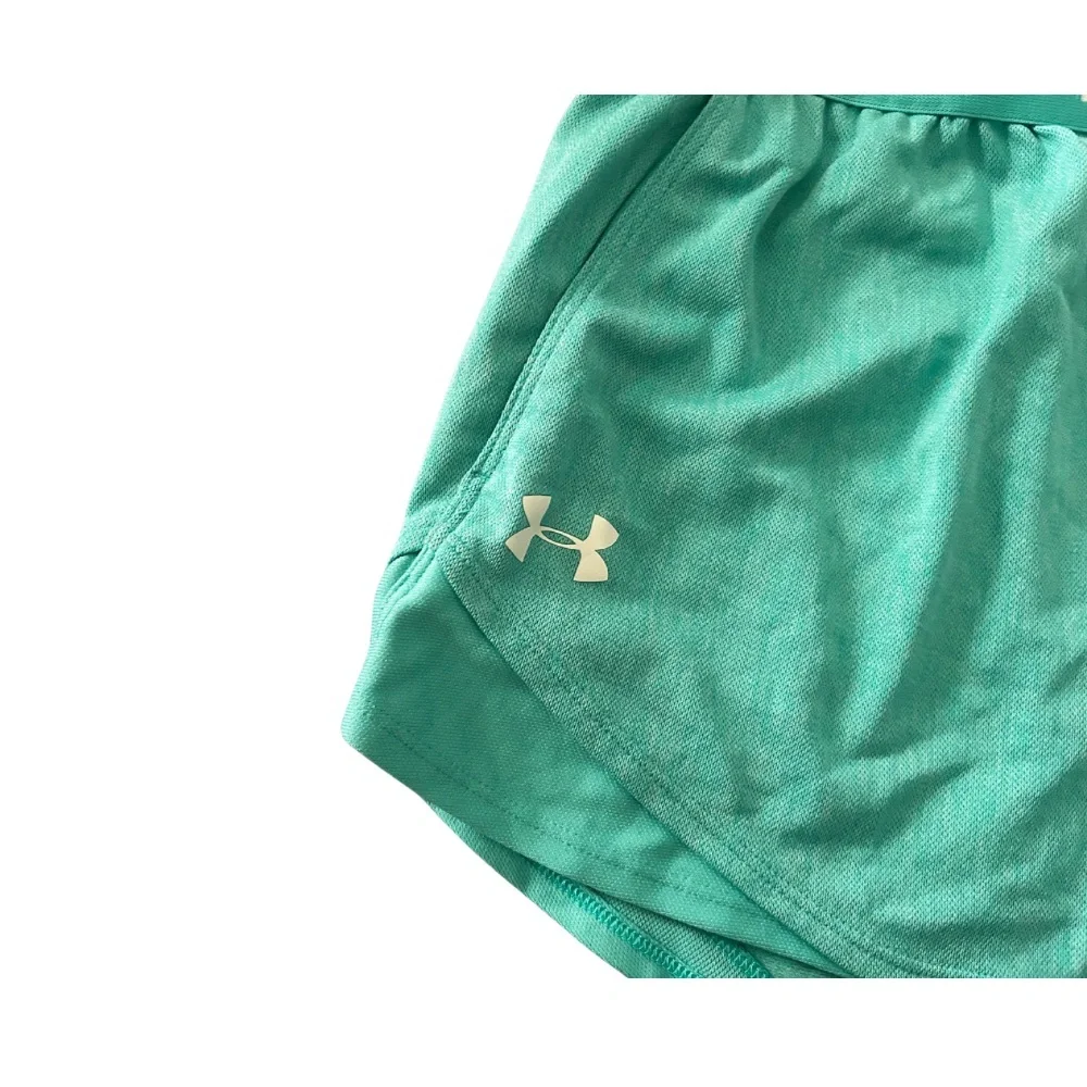Under Armour Women's Aqua Athletic Shorts - Picture 3 of 7